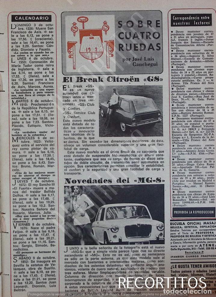 Coleccionismo de Revistas y Peri&oacute;dicos: MGS CITROEN GS