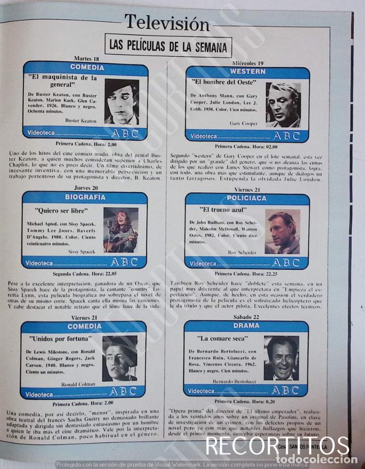 Coleccionismo de Revistas y Peri&oacute;dicos: BUSTER KEATON SISSY SPACEK RONALD COLMAN GARY COOPER