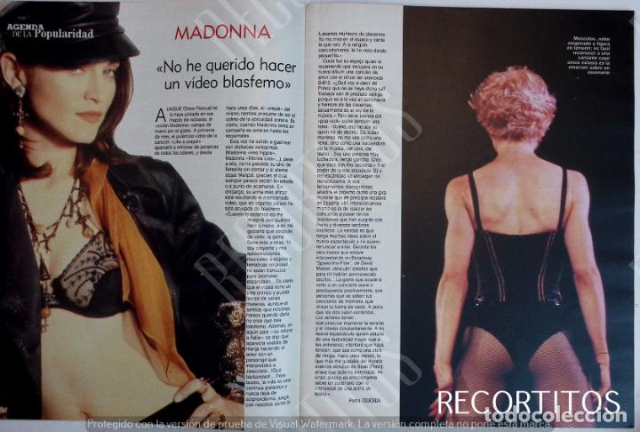 Coleccionismo de Revistas y Peri&oacute;dicos: MADONNA LIKE A PRAYER WHIS THAT GIRL