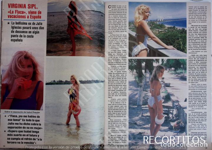 Coleccionismo de Revistas y Peri&oacute;dicos: virginia sipl la flaca julio iglesias