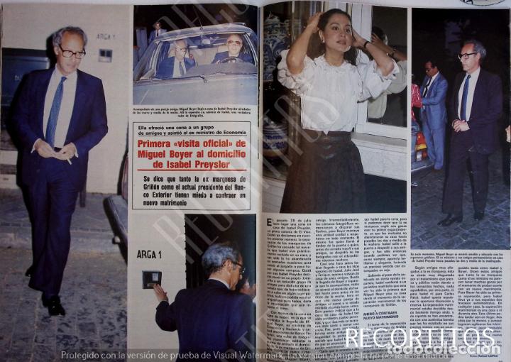 Coleccionismo de Revistas y Peri&oacute;dicos: ISABEL PREYSLER MIGUEL BOYER
