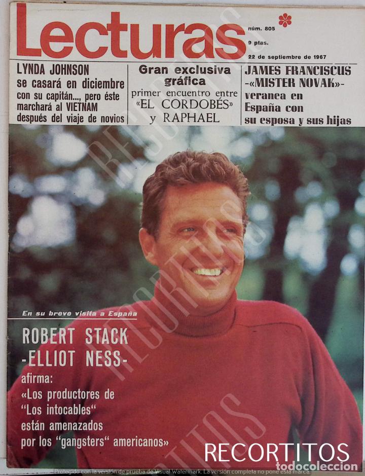 Coleccionismo de revistas y peri&oacute;dicos: ROBERT STACK LOS INTOCABLES DE ELLIOT NESS - Foto 2