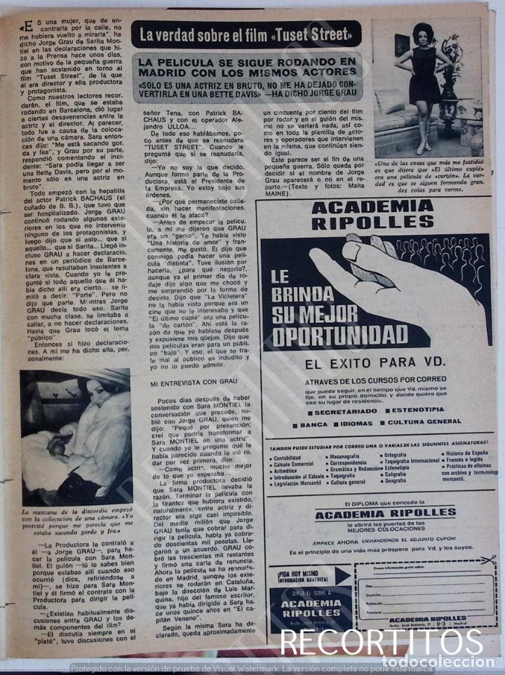 Coleccionismo de revistas y peri&oacute;dicos: sara montiel sarita