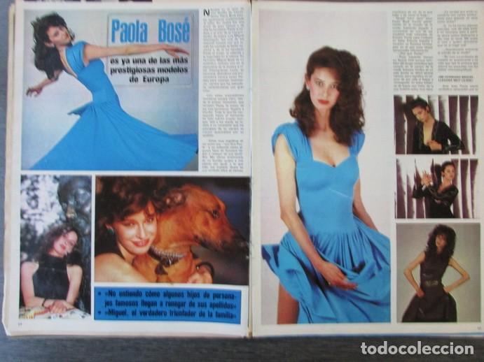 Coleccionismo de Revistas y Peri&oacute;dicos: RECORTE REVISTA SEMANA 2256 1983 PAOLA BOS&Eacute; 3 P&Aacute;GS