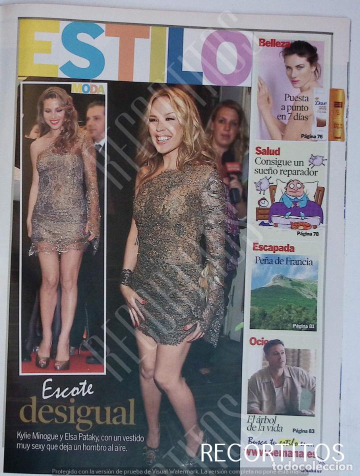 Coleccionismo de Revistas y Peri&oacute;dicos: KYLIE MINOGUE ELSA PATAKY BRAD PITT