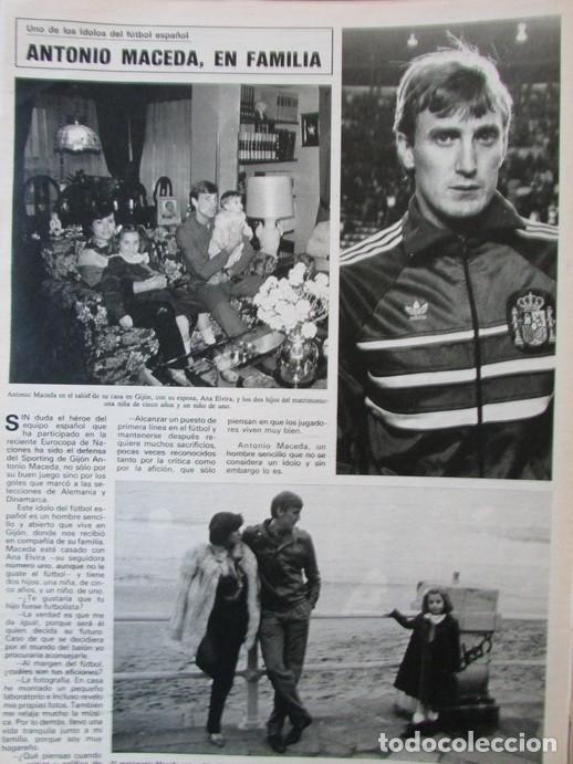 Coleccionismo de Revistas y Peri&oacute;dicos: RECORTE REVISTA SEMANA 2316 1984 ANTONIO MACEDA. EDDY BARCLAY