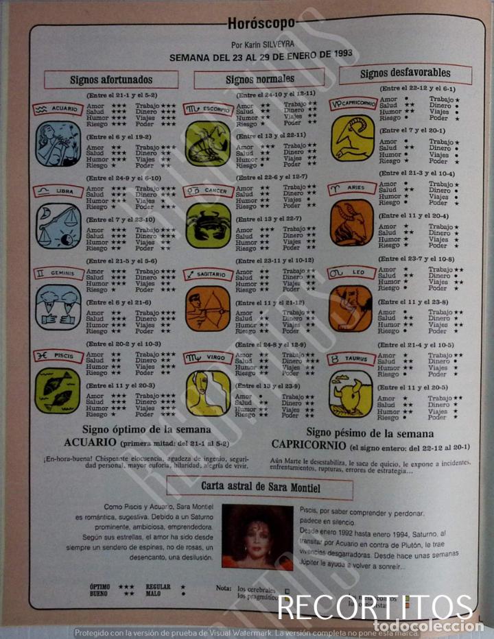 Coleccionismo de revistas y peri&oacute;dicos: SARA MONTIEL