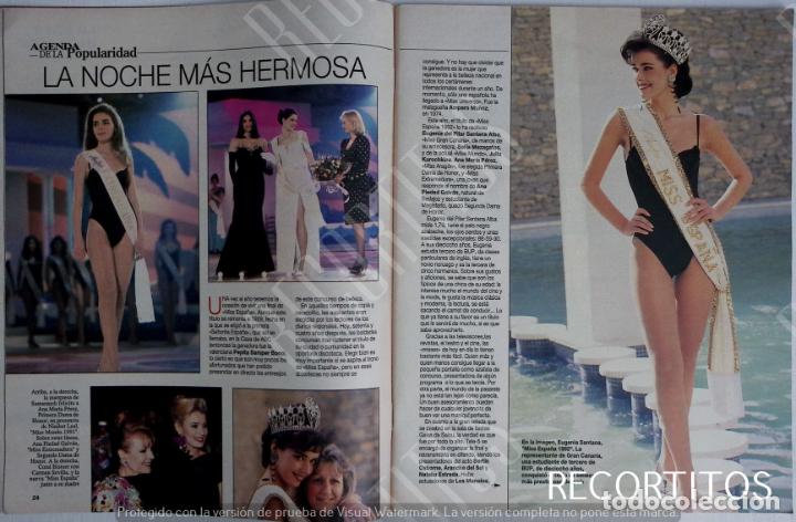 Coleccionismo de Revistas y Peri&oacute;dicos: EUGENIA DEL PILAR SANTANA ALBA MISS ESPA&Ntilde;A CARMEN SEVILLA