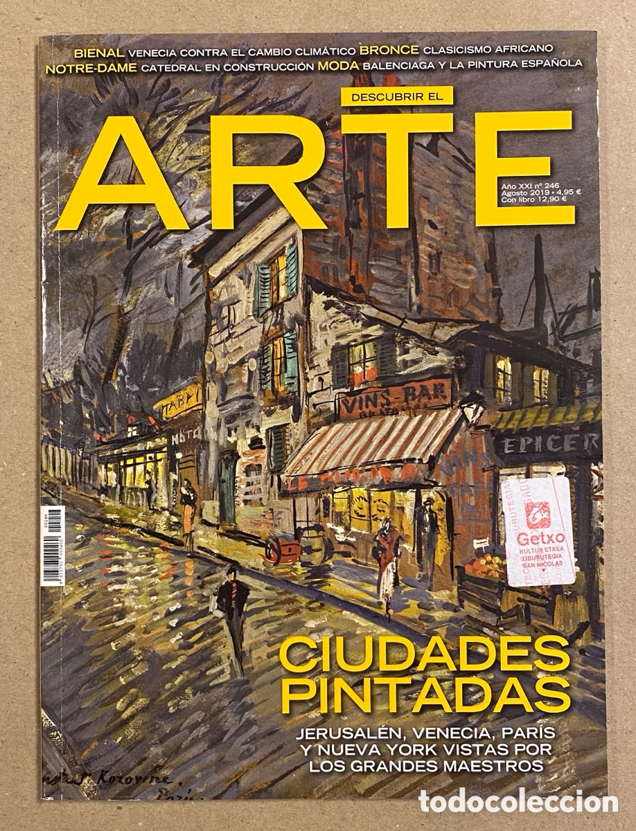Colecionismo de Revistas e Jornais: DESCUBRIR EL ARTE N&deg; 246 (2019). CIUDADES PINTADAS, BALENCIAGA Y LA PINTURA ESPA&Ntilde;OLA, NOTRE-DAME,&hellip;