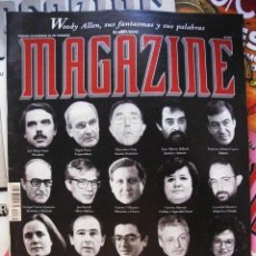 Coleccionismo de Revistas y Periódicos: MAGAZINE EL MUNDO 279 EL GOBIERNO IDEAL ADOLFO MARSILLACH ROWAN ATKINSON WOODY ALLEN HALCONES (1995)