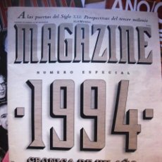 Coleccionismo de Revistas y Periódicos: MAGAZINE EL MUNDO 271 NÚMERO ESPECIAL RESUMEN 1994 CRÓNICA DE UN AÑO. A LAS PUERTAS DEL SIGLO XXI