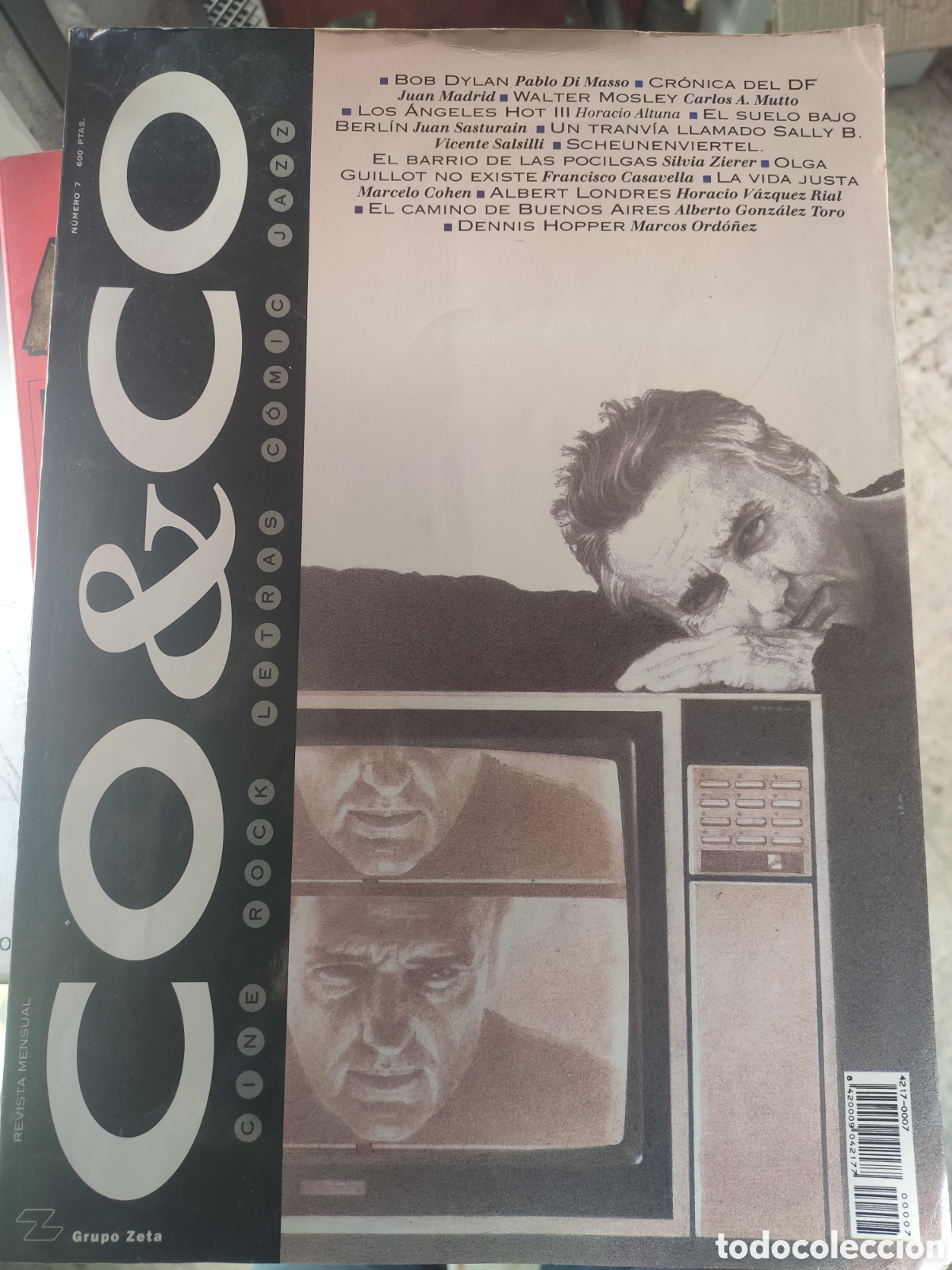 Sammeln von Zeitschriften und Zeitungen: REVISTA CO & CO N&ordm; 7 CINE ROCK LETRAS COMIC JAZZ. BOB DYLAN