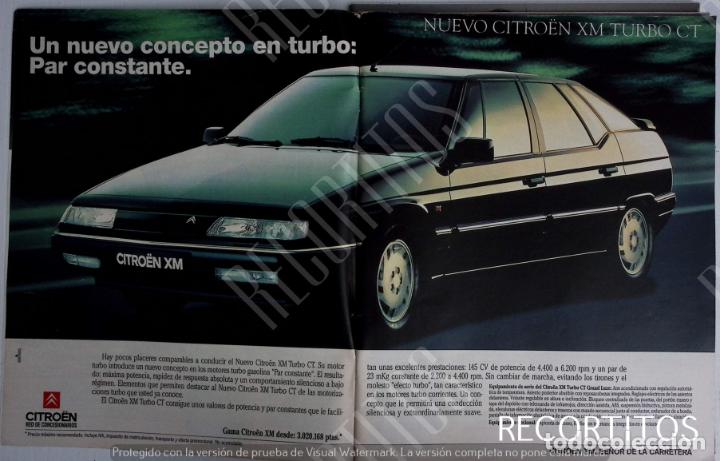 Coleccionismo de Revistas y Peri&oacute;dicos: CITROEN XM ANUNCIO PUBLICIDAD