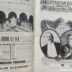 Coleccionismo de Revistas y Periódicos: LA ILUSTRACION ESPAÑOLA Y AMERICANA, AÑO 1908 COMPLETO. MELILLA, MARRUECOS, CARNAVAL DE MADRID.... Lote 393828174