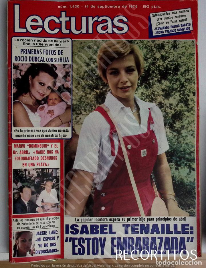 Coleccionismo de Revistas y Peri&oacute;dicos: RECORTE PORTADA ISABEL TENAILLE ROCIO DURCAL