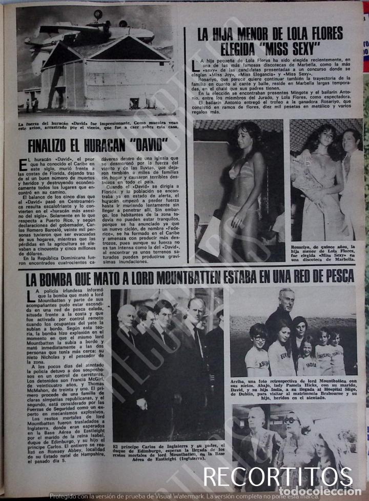 Coleccionismo de Revistas y Peri&oacute;dicos: ROSARIO FLORES MISS SEXY ANTONIO LORD MOUNTBATTEN