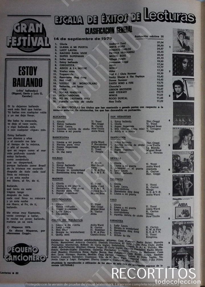 Coleccionismo de Revistas y Peri&oacute;dicos: ESCALA DE EXITOS ABBA WINGS MIGUEL BOSE MIGUEL BOSE