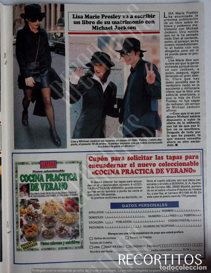 Coleccionismo de Revistas y Peri&oacute;dicos: LISA MARIE PRESLEY MICHAEL JACKSON