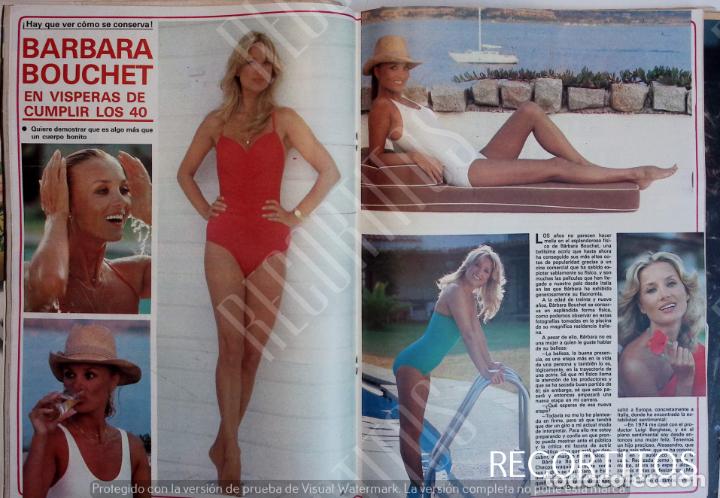 Collection Magazines and Newspapers: BARBARA BOUCHET SEXY ROPA DE BA&Ntilde;O