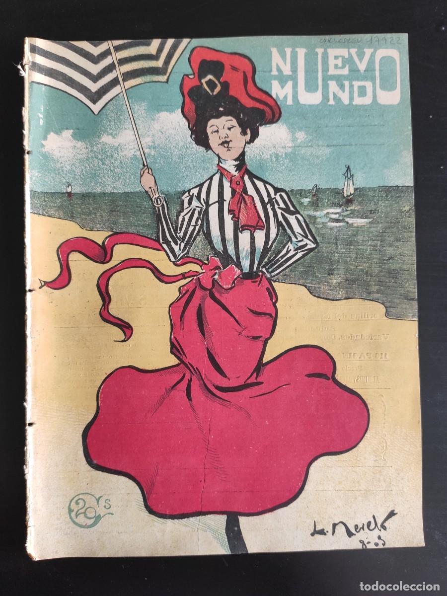 Collection Magazines and Newspapers: REVISTA ILUSTRADA NUEVO MUNDO. N&ordm; 507. A&Ntilde;O 1903. EL ARSENAL DE EL FERROL. NOTAS TAURINAS. LA .. LEER