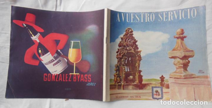 Coleccionismo de revistas y peri&oacute;dicos: A VUESTRO SERVICIO. Madrid al d&iacute;a.