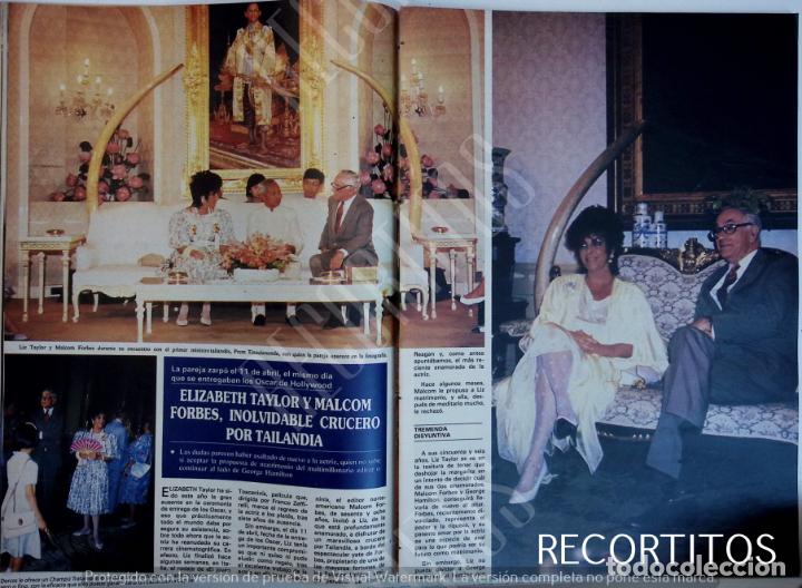 Coleccionismo de Revistas y Peri&oacute;dicos: elizabeth taylor liz MALCOM FORBES TAILANDIA
