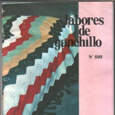 Coleccionismo de Revistas y Periódicos: LABORES DE GANCHILLO Nº 509. EDICIONES MARCEL LYSS - ”COSTURA, PUNTO DE CRUZ, GANCHILLO, ETC...”. Lote 394191194
