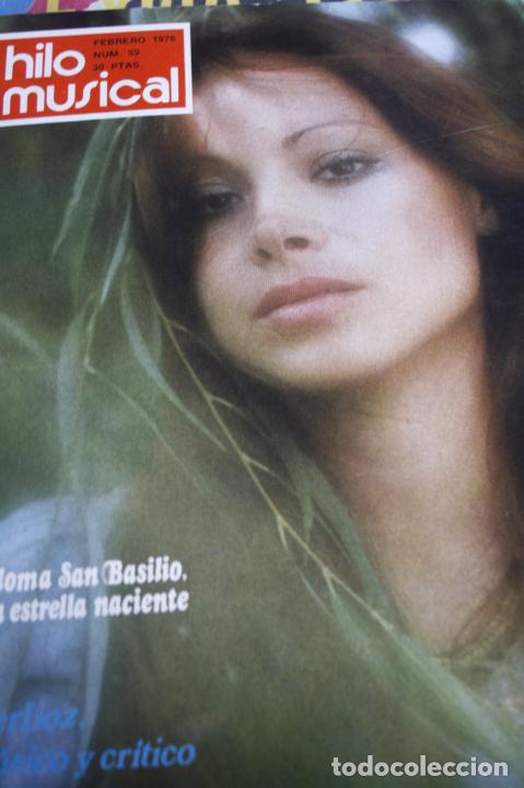 Coleccionismo de Revistas y Peri&oacute;dicos: REVISTA DE MUSICA PALOMA SAN BASILIO 1976