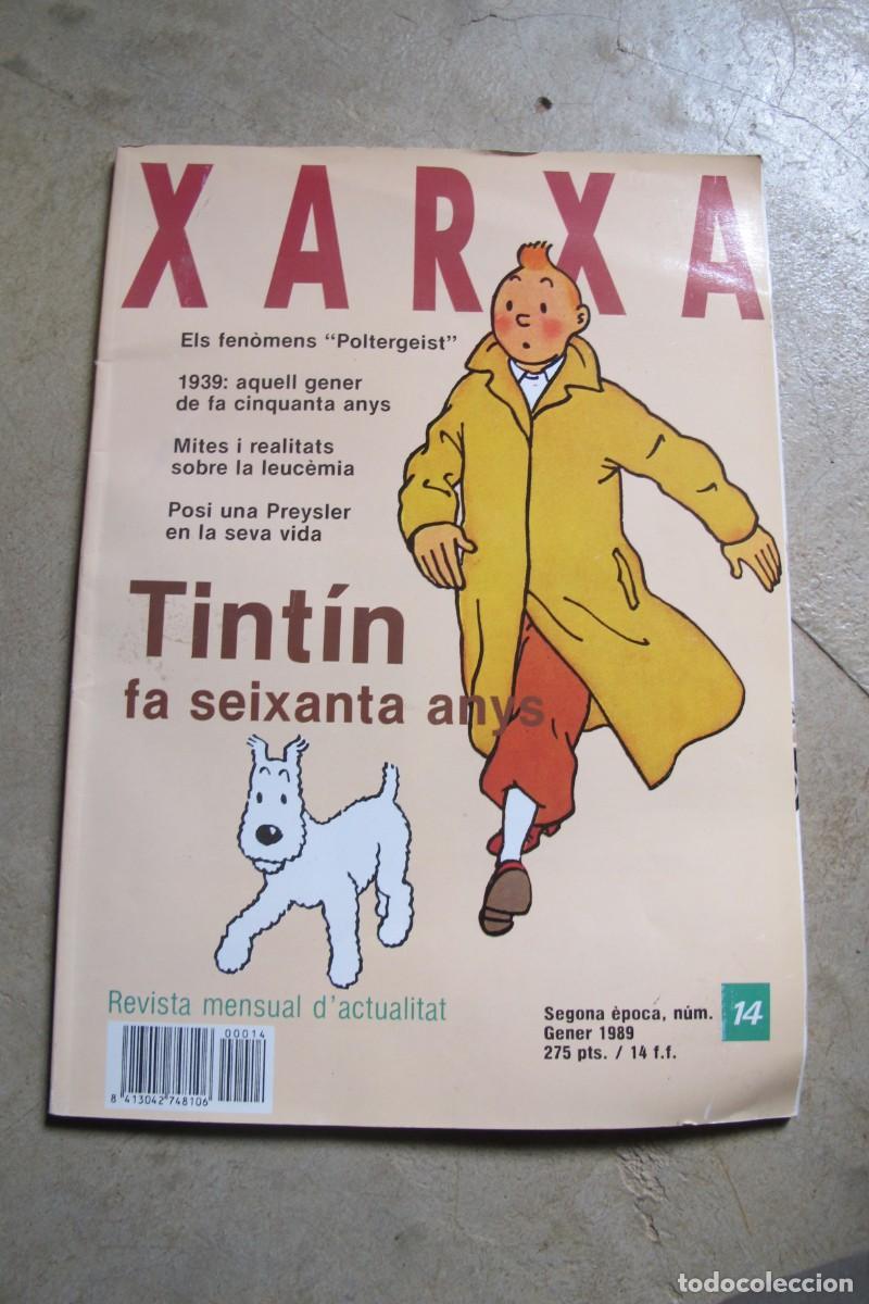 Coleccionismo de Revistas y Peri&oacute;dicos: XARXA. TINTIN FA 60 ANYS. NUM 14 SEGONA EPOCA