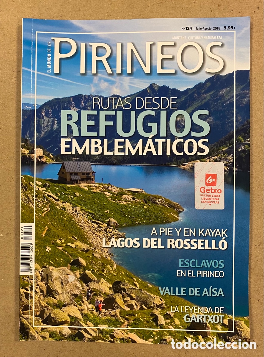 Coleccionismo de revistas y peri&oacute;dicos: REVISTA PIRINEOS N&deg; 124 (2018). RUTAS DESDE REFUGIOS EMBLEM&Aacute;TICOS, LAGOS DE ROSSELL&Oacute;,&hellip;