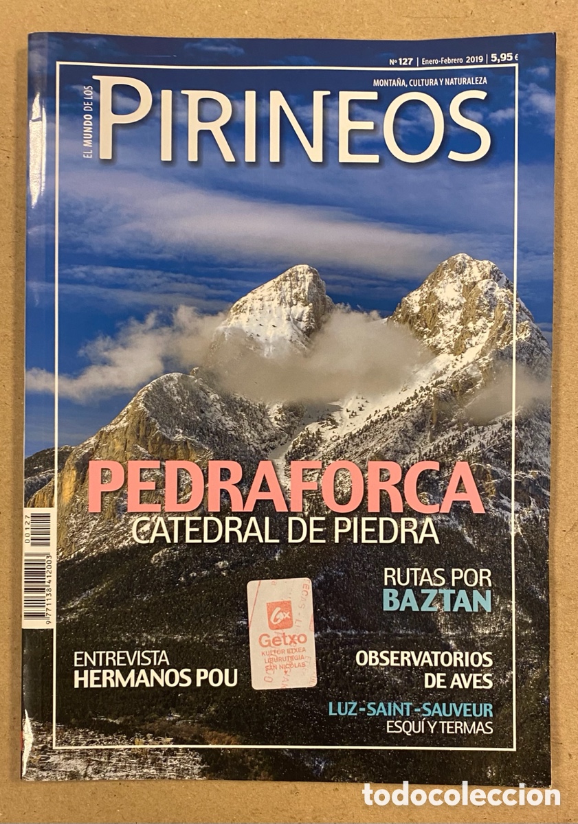 Collezionismo di Riviste e Giornali: REVISTA PIRINEOS N&deg; 127 (2019). PEDRAFORCA, RUTAS POR BAZTAN, LUZ SAINT SAUVEUR, HERMANOS POU,&hellip;