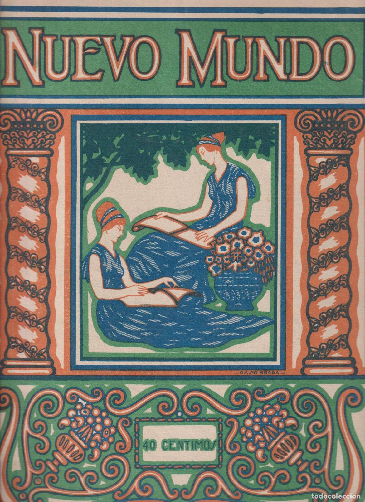 Coleccionismo de Revistas y Peri&oacute;dicos: Nuevo Mundo n&ordm; 1461. 20 de Enero de 1922