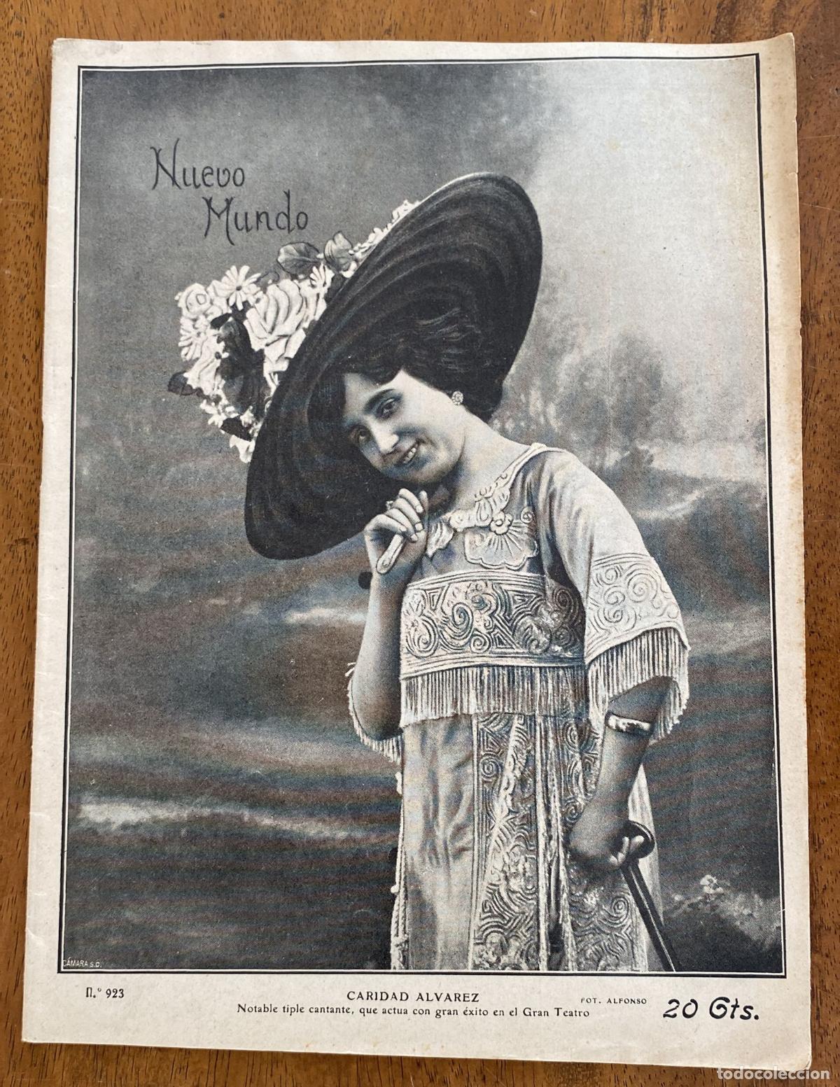 Colecionismo de Revistas e Jornais: Nuevo Mundo n&ordm; 923. Madrid 14 de Septiembre de 1911