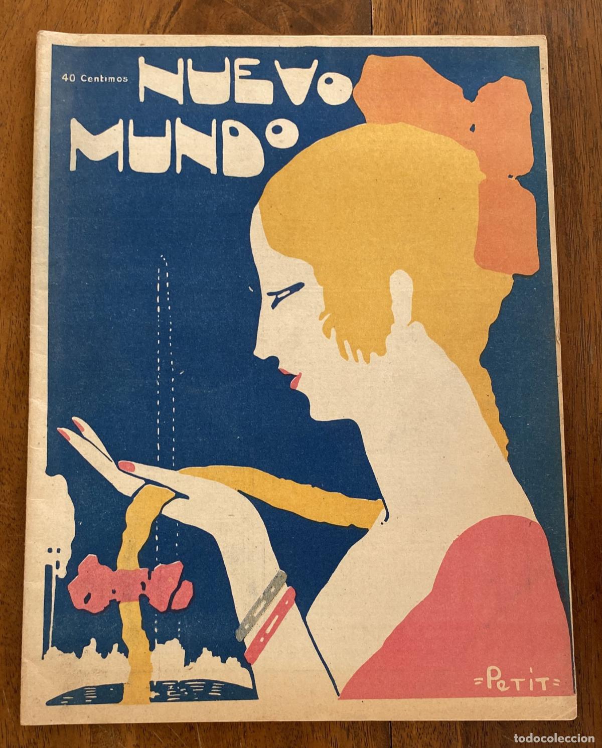 Colecionismo de Revistas e Jornais: Nuevo Mundo n&ordm; 1424. Abril, 29. A&ntilde;o 1921. La Cuesti&oacute;n de T&aacute;nger