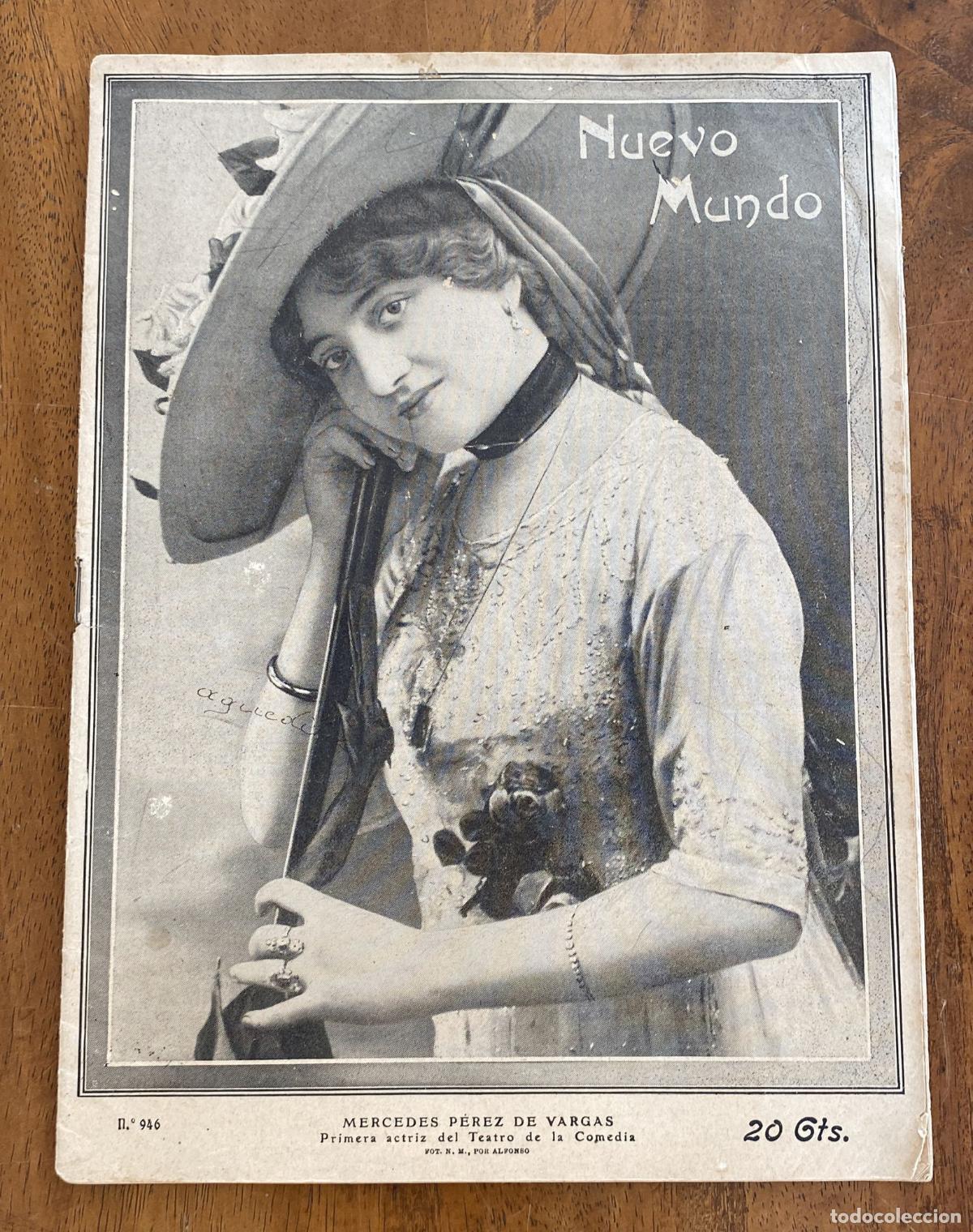 Collection Magazines and Newspapers: Nuevo Mundo n&ordm; 946. Madrid. Febrero de 1912. Prisioneros Espa&ntilde;oles en Sammar
