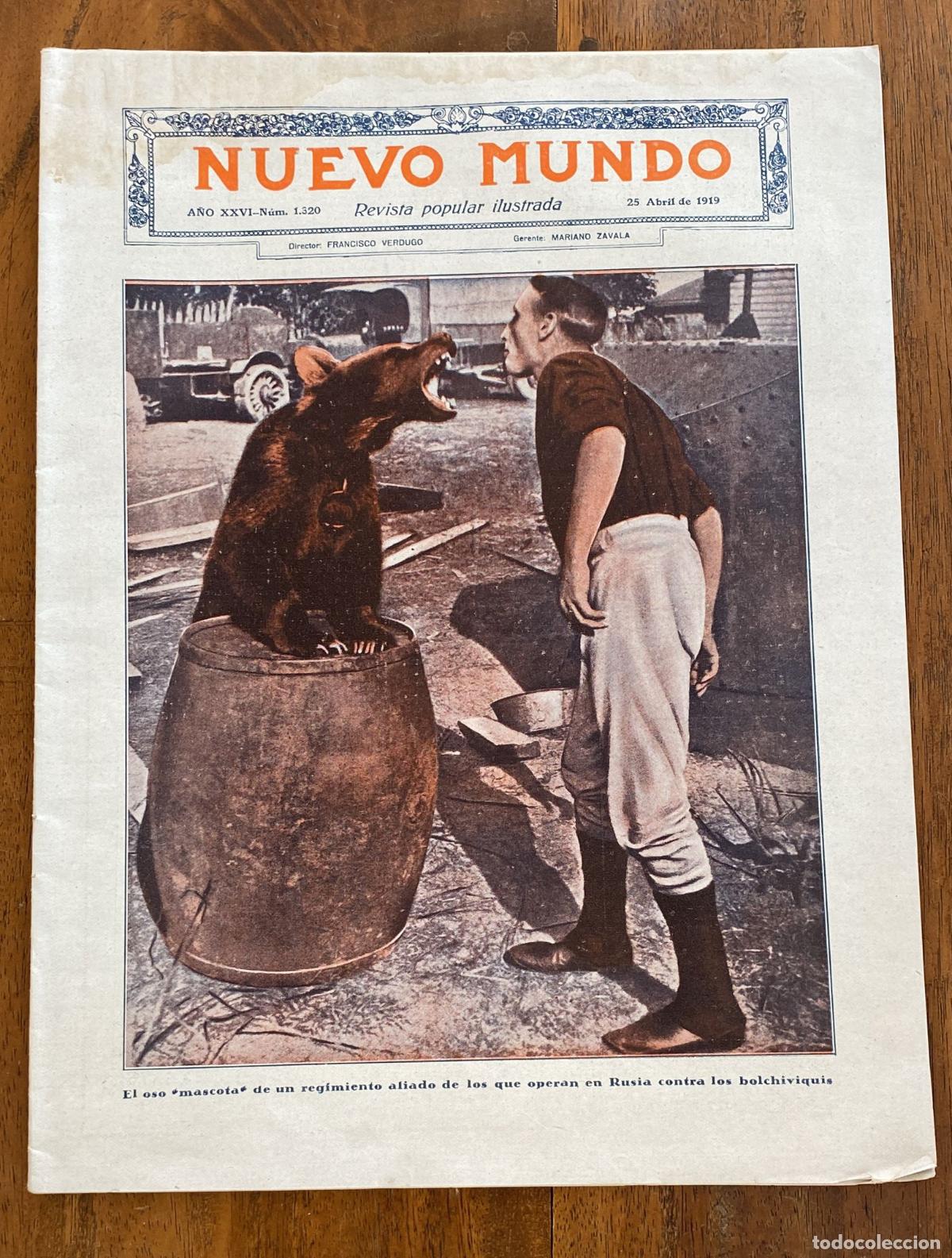 Colecionismo de Revistas e Jornais: Nuevo Mundo n&ordm; 1320. Abril 1920. Operaciones en ola zona de tetu&aacute;n