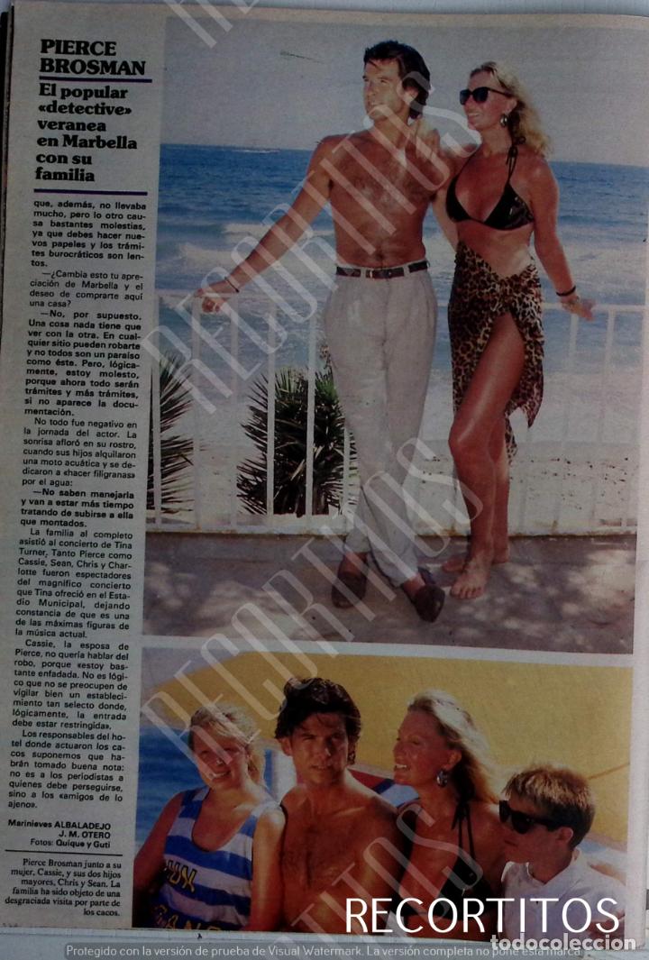 Coleccionismo de Revistas y Peri&oacute;dicos: PIERCE BROSNAN REMINGTON STEELE JAMES BOND 007