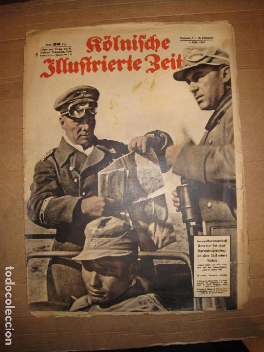 Coleccionismo de Revistas y Peri&oacute;dicos: K&Ouml;LNIFCHE ILLUFTRIERTE ZEITUNG-4 MARZO 1933-REVISTA ANTIGUA NAZI ALEMANIA-VER FOTOS-V-24.008