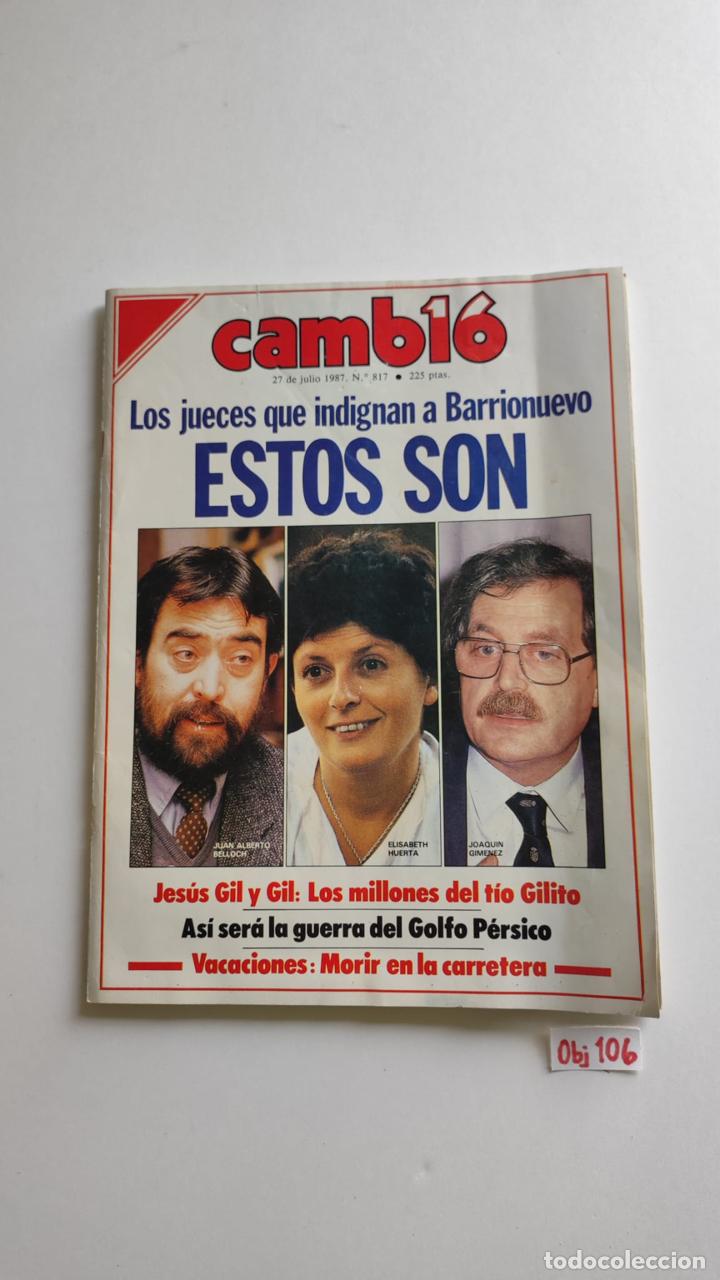 Coleccionismo de revistas y peri&oacute;dicos: Cambio 16 - Foto 1