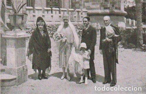 Coleccionismo de Revistas y Peri&oacute;dicos: Boda Sres. de Mart&iacute;nez-Agullo, padrinos Condesa de Ripalda y Sanchiz-Tarazona - 1928