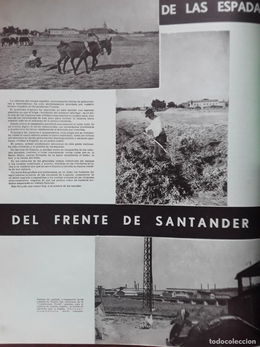 Collezionismo di Riviste e Giornali: SANTANDER BRUNETE LIBERACION TROPAS FRANQUISTAS 6 HOJAS REVISTA A&Ntilde;O 1937