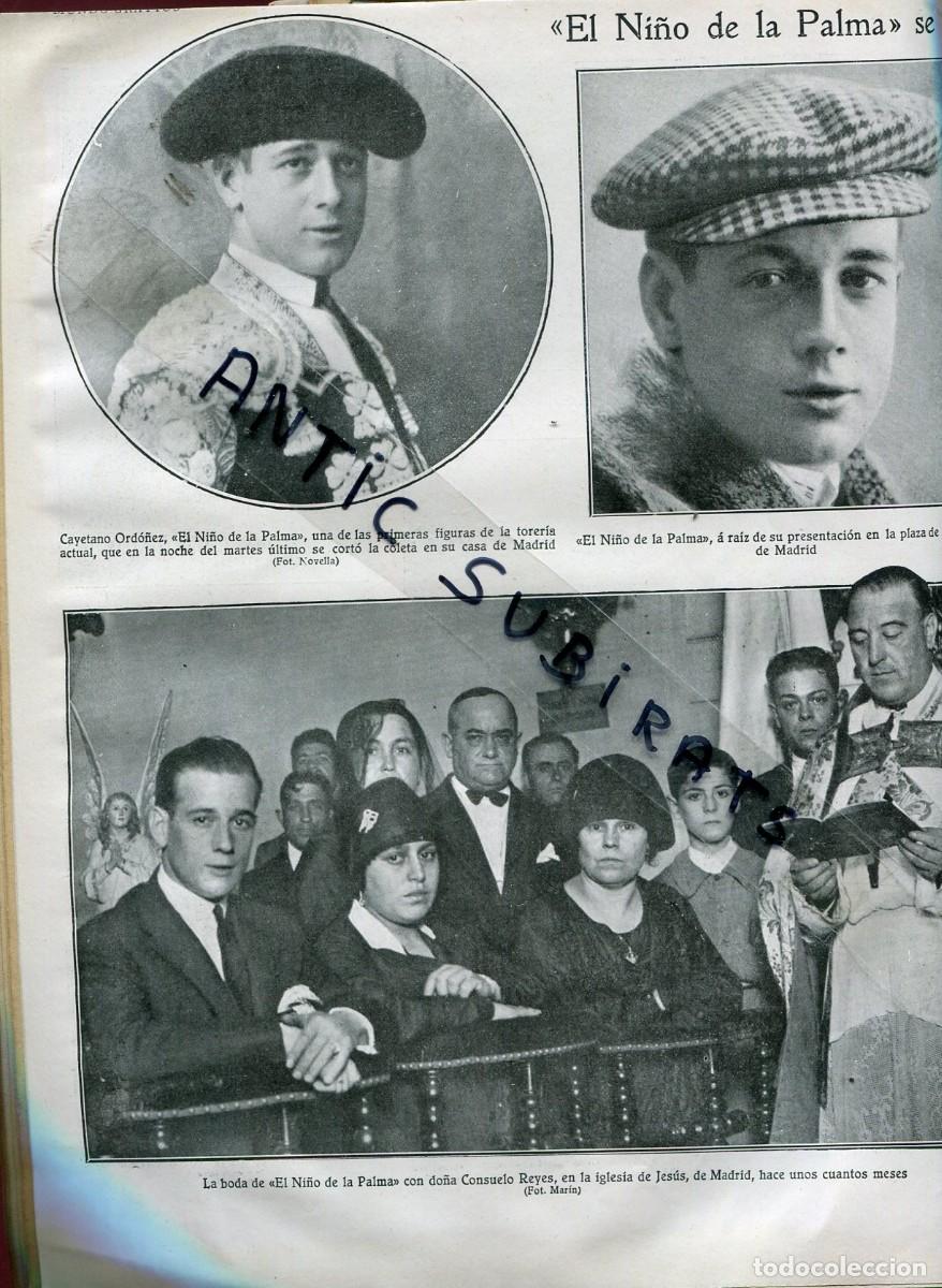 Coleccionismo de Revistas y Peri&oacute;dicos: REVISTA A&Ntilde;O 1928 EL NI&Ntilde;O DE LA PALMA DE RONDA ESTACION CANFRANC LOS ARA&Ntilde;ONES TUNEL SOMPORT TREN