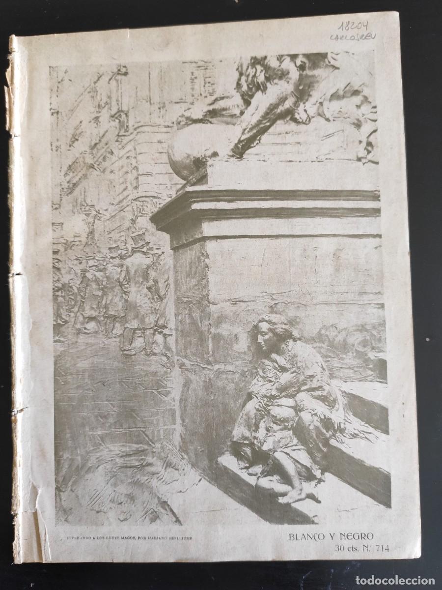 Collection Magazines and Newspapers: BLANCO Y NEGRO. N&ordm; 714. A&Ntilde;O 1905. CUENTO DE REYES. LA MARQUESA DE AYERBE. ALFONSO XIII. APUNT.. LEER