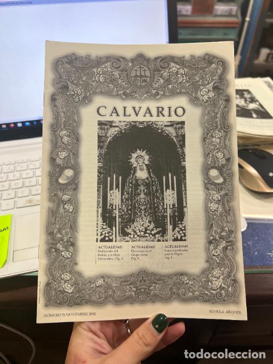 Coleccionismo de Revistas y Peri&oacute;dicos: BOLET&Iacute;N HERMANDAD CALVARIO - N&ordm; 76 - NOVIEMBRE 2002 - SEVILLA A&Ntilde;O XIX