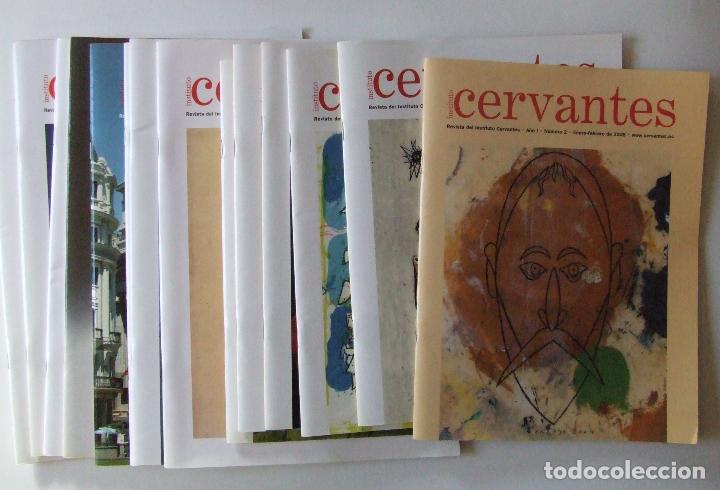 Coleccionismo de revistas y peri&oacute;dicos: LOTE 14 REVISTAS INSTITUTO CERVANTES NUMEROS 2 3 4 5 6 7 8 9 10 11 14 15 16 17 A&Ntilde;OS 2005 2006 2007