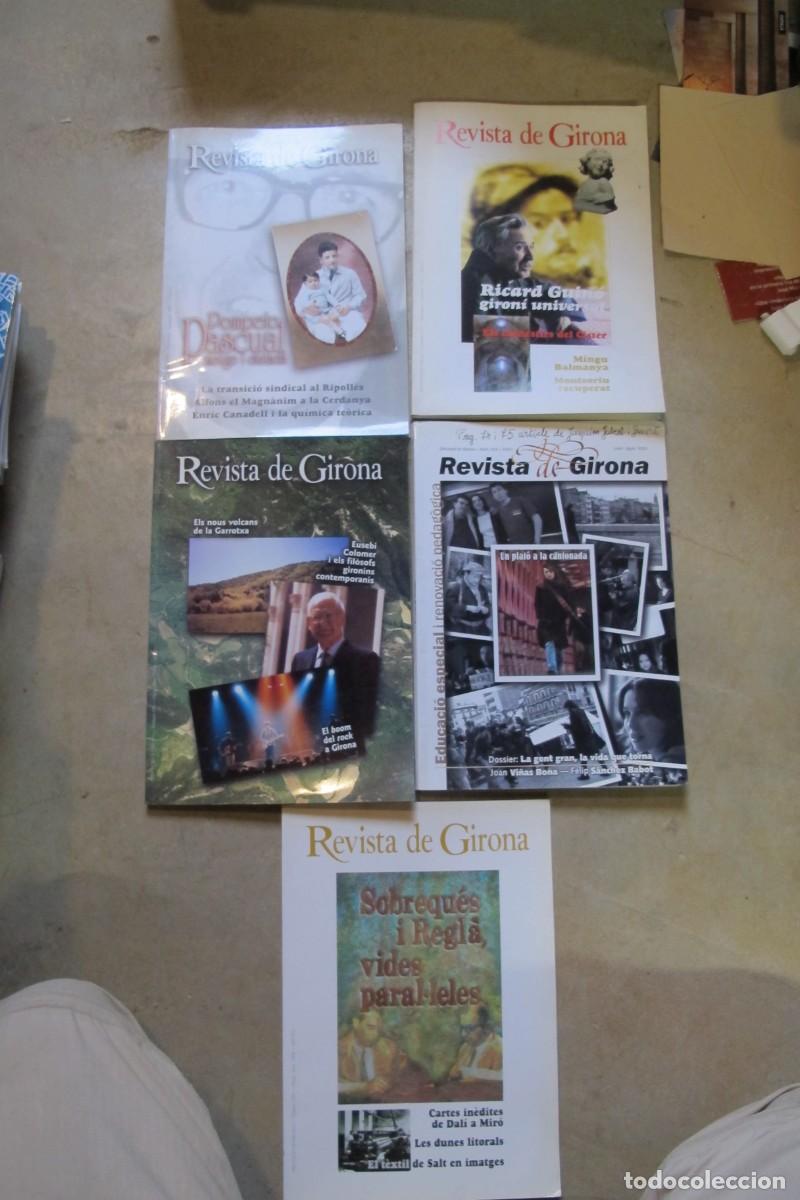 Coleccionismo de revistas y peri&oacute;dicos: REVISTA DE GIRONA. 5 NUMEROS. 155, 164, 185, 188, 213. SOBREQUES I REGLA, EDUCACIO ESPECIAL, VOLCANS