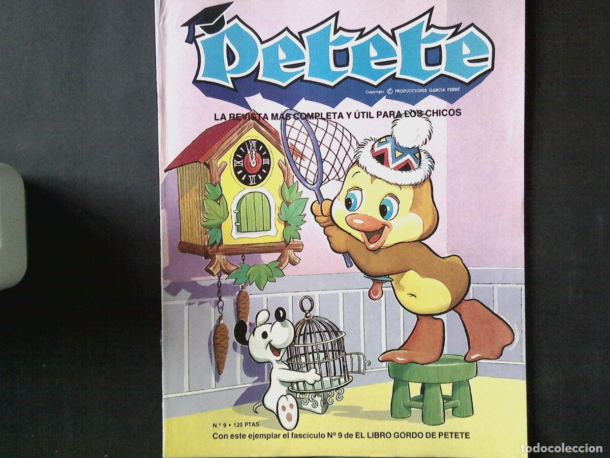 Coleccionismo de Revistas y Peri&oacute;dicos: Revista PETETE n&ordm; 9 LA REVISTA MAS COMPLETA Y UTIL PARA LOS CHICOS