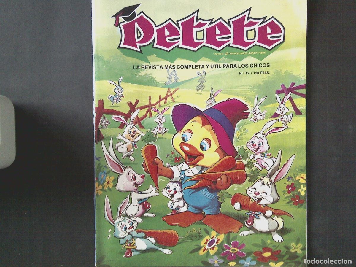 Coleccionismo de revistas y peri&oacute;dicos: Revista PETETE n&ordm; 12 LA REVISTA MAS COMPLETA Y UTIL PARA LOS CHICOS
