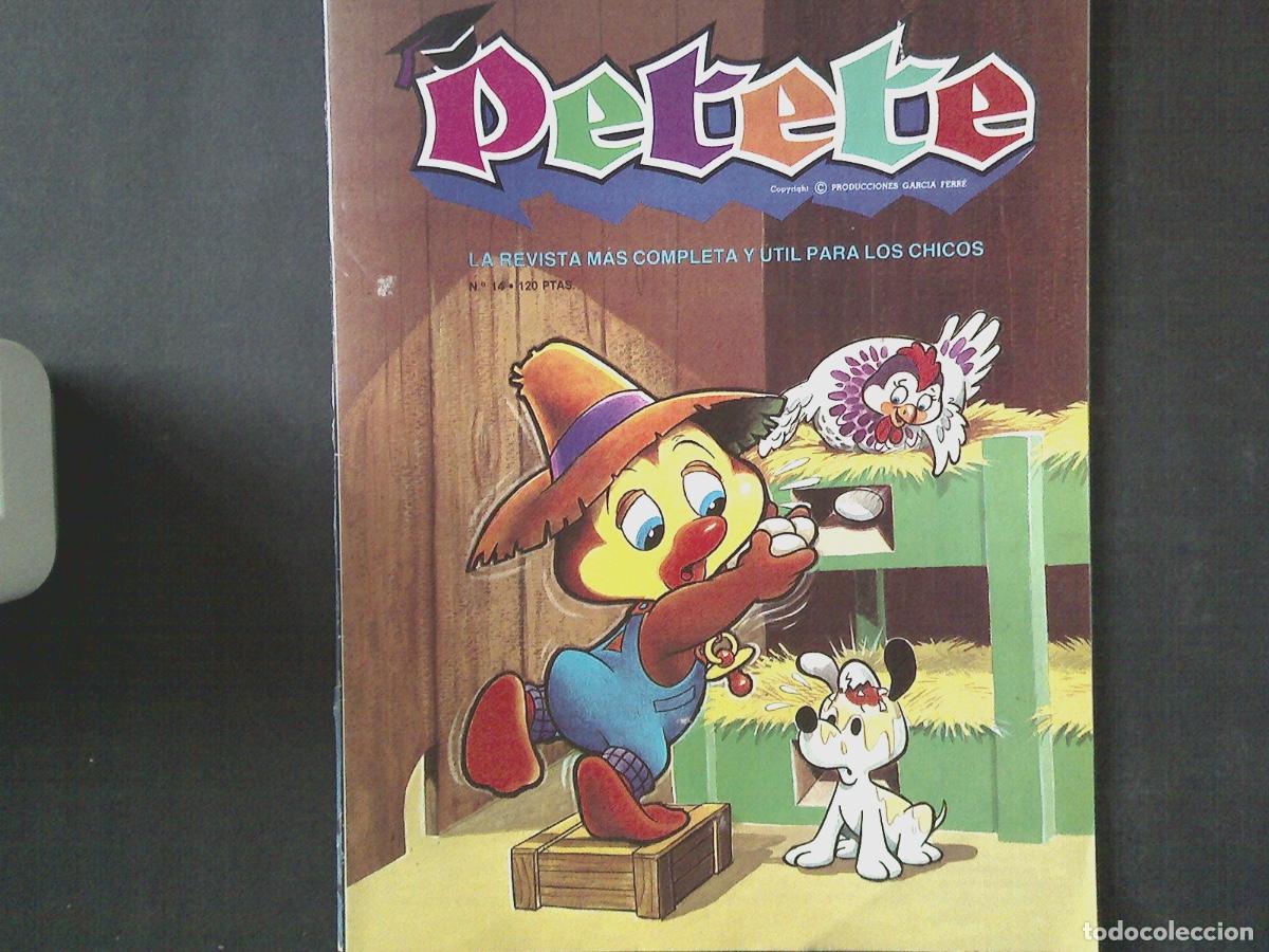 Coleccionismo de revistas y peri&oacute;dicos: Revista PETETE n&ordm; 14 LA REVISTA MAS COMPLETA Y UTIL PARA LOS CHICOS