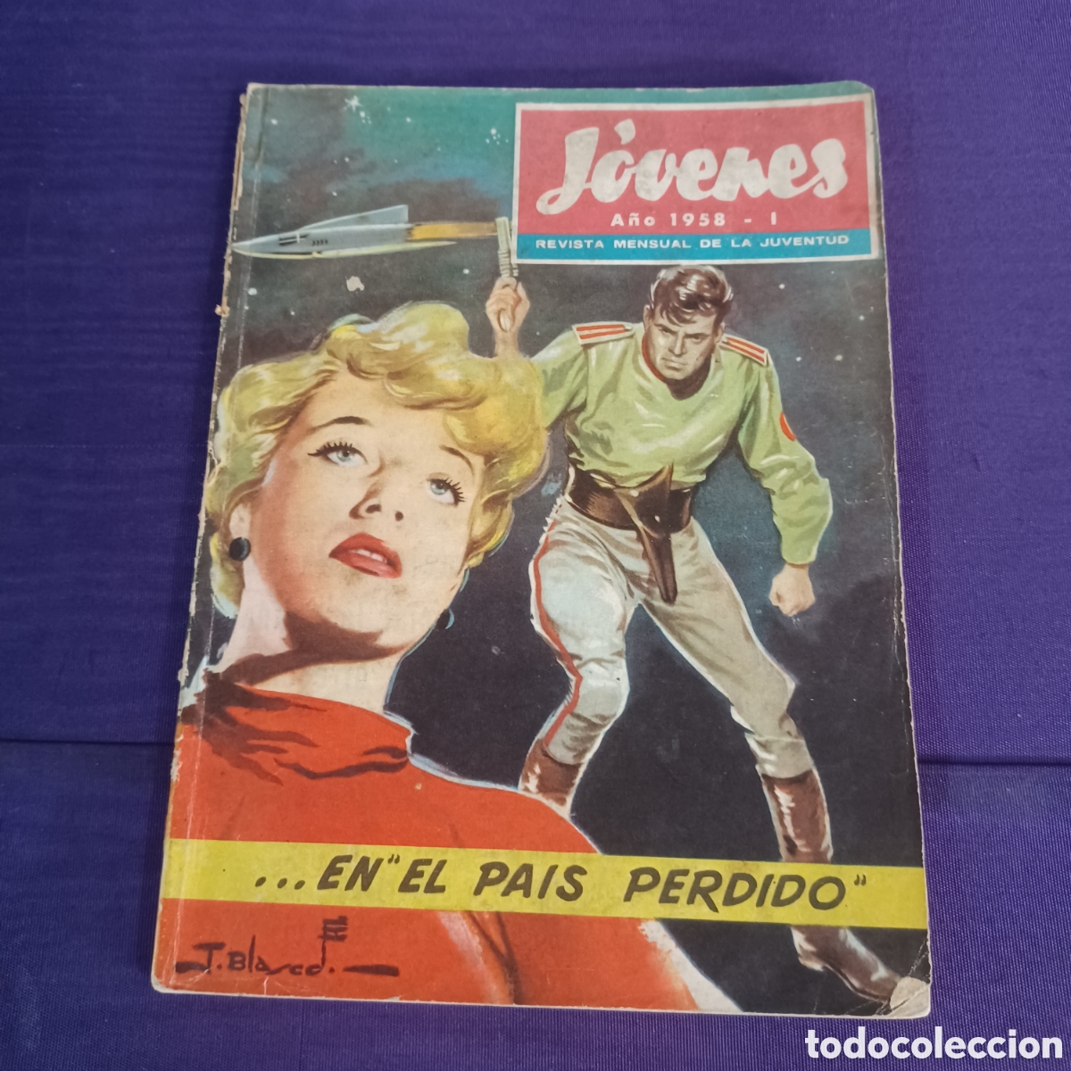 Colecionismo de Revistas e Jornais: JOVENES ( REVISTA MENSUAL DE LA JUVENTUD ) A&Ntilde;O 1958 ENERO A&Ntilde;O VIII NUM 82